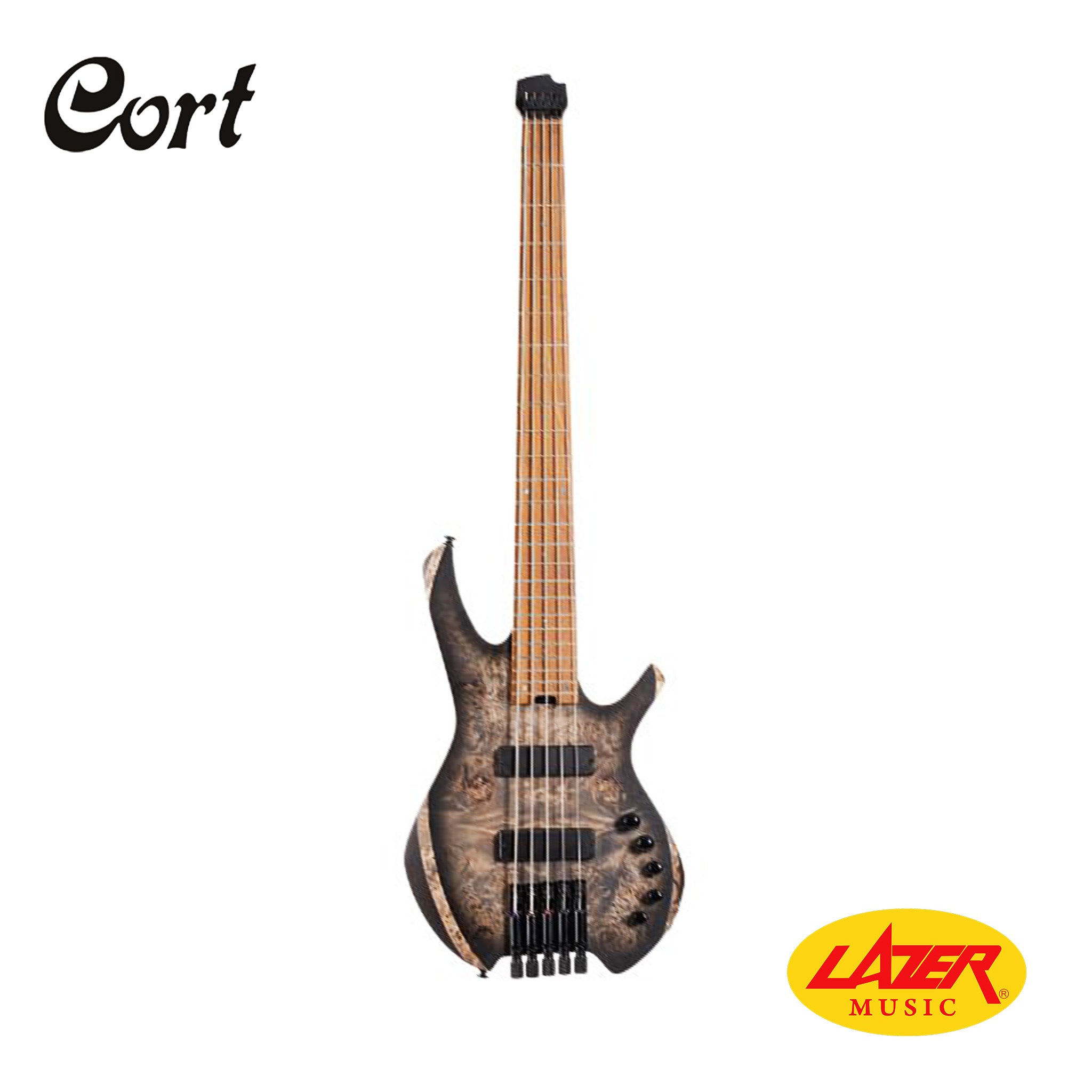 Cort Space 5 Artisan Headless Bass Guitar